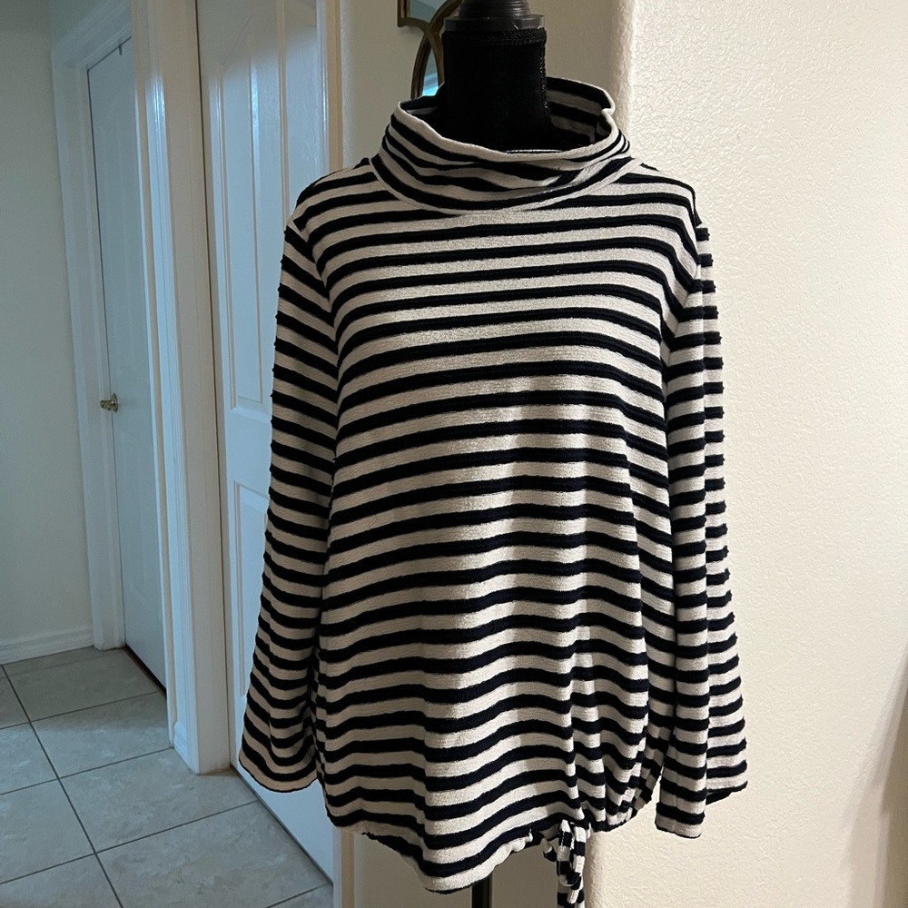 Ann Taylor Loft - pull over top w/ mock neck in size XXL - cozy